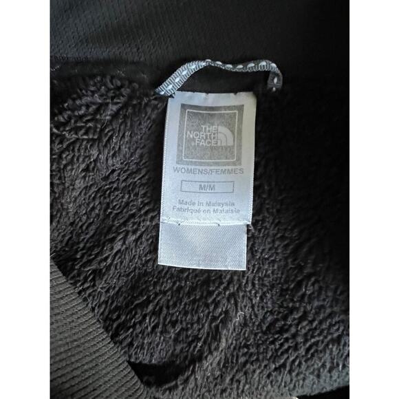 The North Face black soft fleece quarterzip pullover jacket size medium - Picture 4 of 4